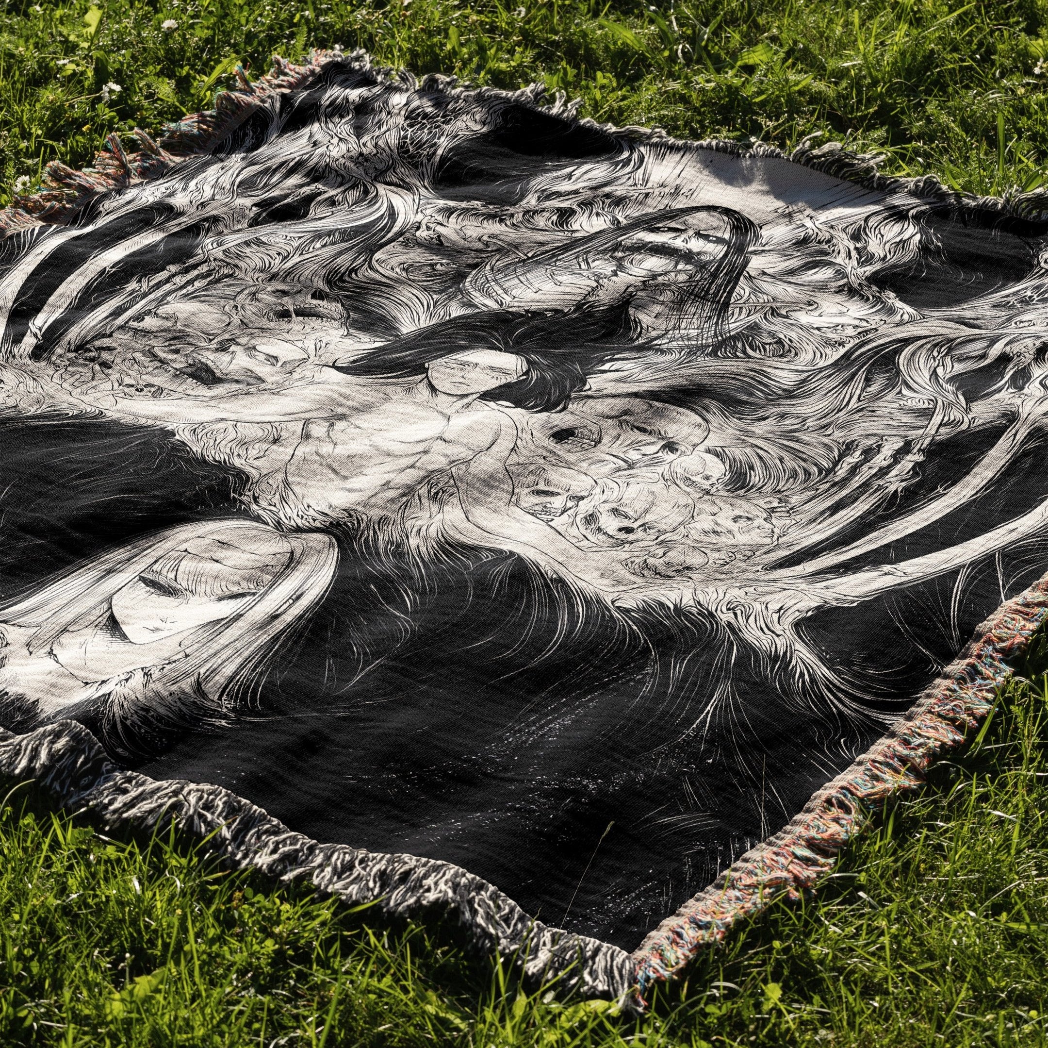 Titan 7 Woven Blanket Tapestry - Image 2
